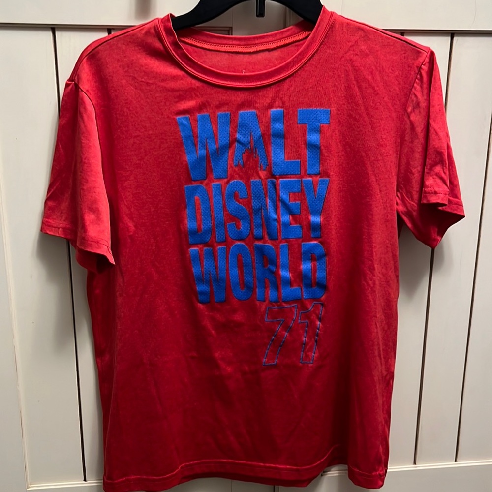 Disney World Park performance tee celebrating park opening